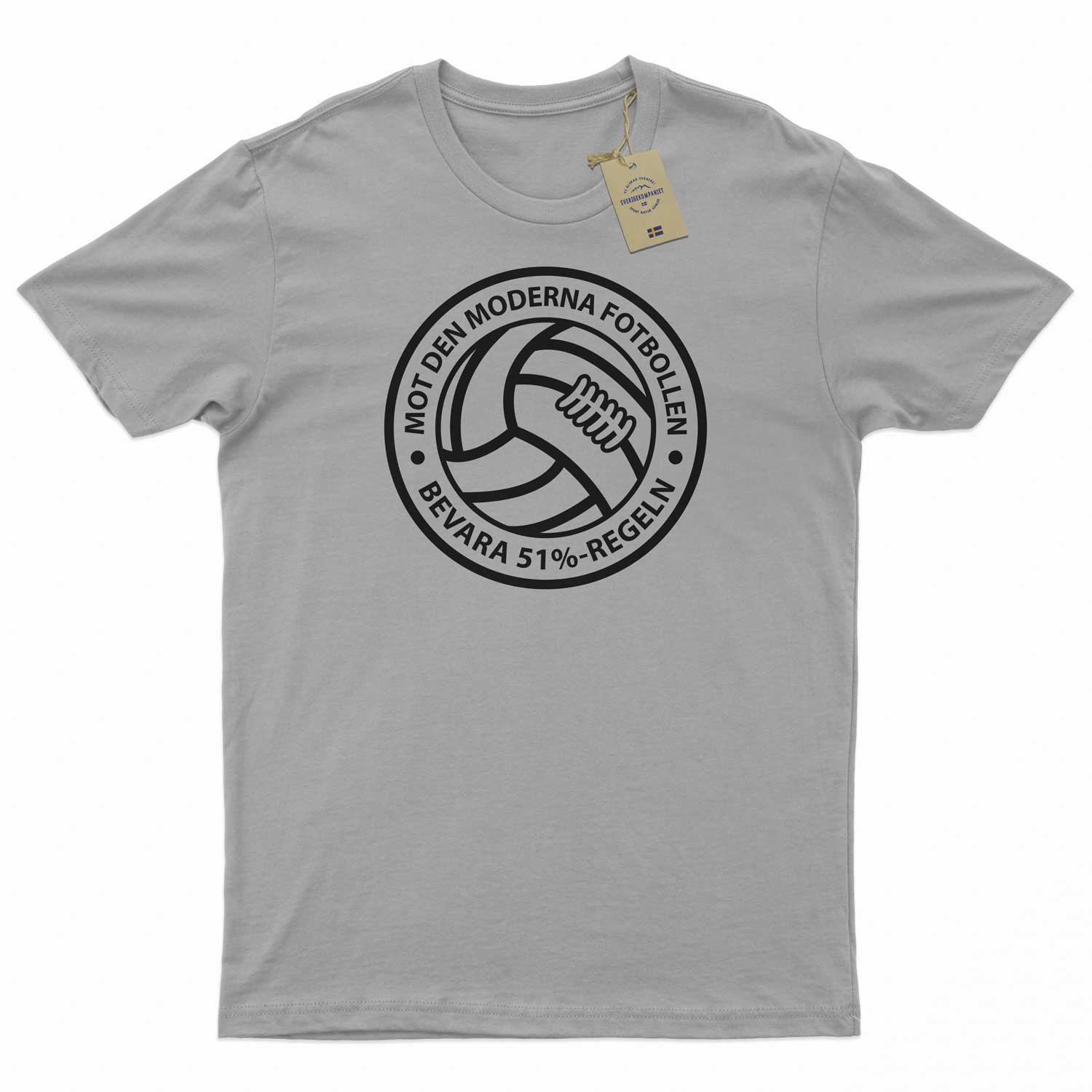 Mot den moderna fotbollen - bevara 51-procentsregeln | T-shirt Grå