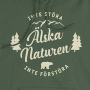Älska Naturen | Huvtröja - Sverigekompaniet