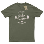 Älska Naturen | T - shirt - Khaki - Sverigekompaniet