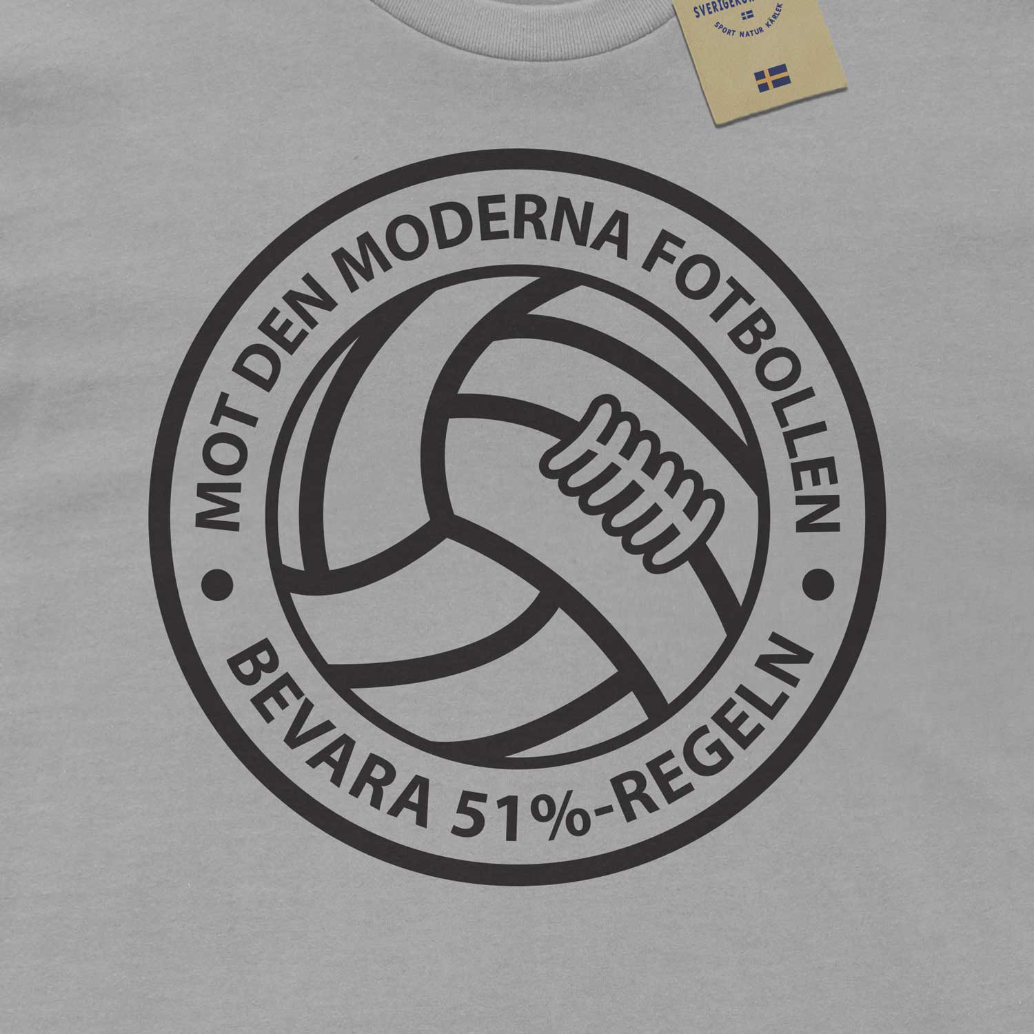 Mot den moderna fotbollen - bevara 51-procentsregeln | T-shirt
