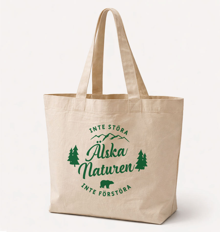 Älska naturen | Tygpåse