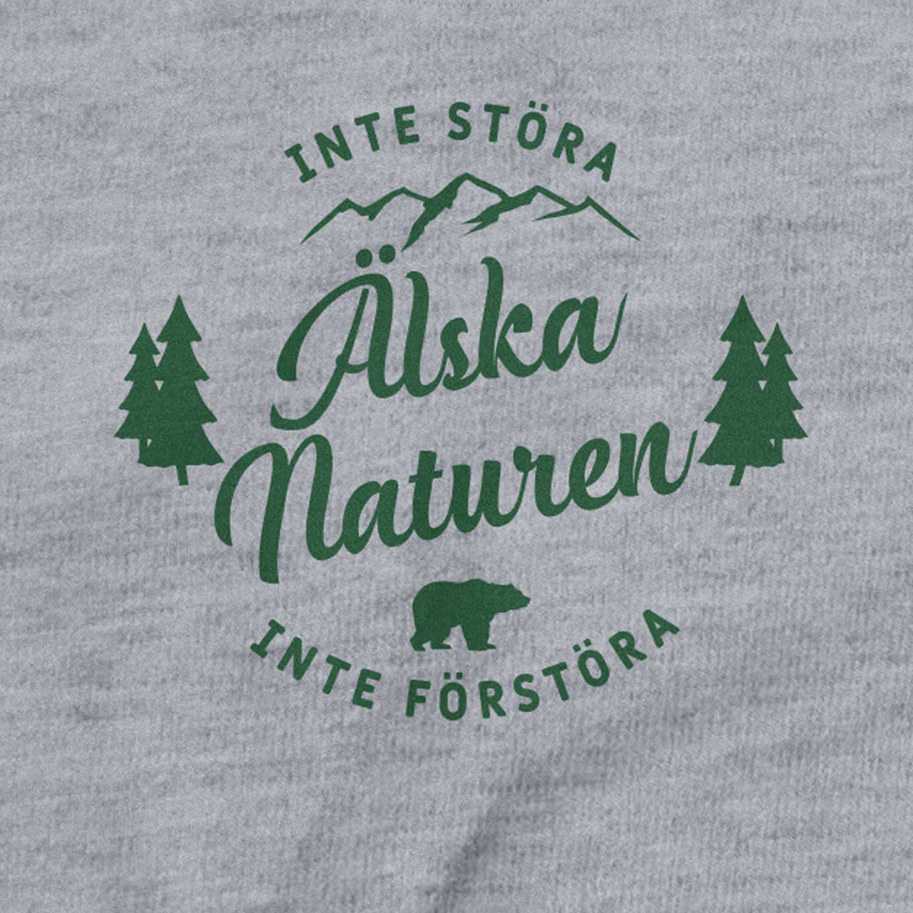 Älska Naturen | Huvtröja - Sverigekompaniet