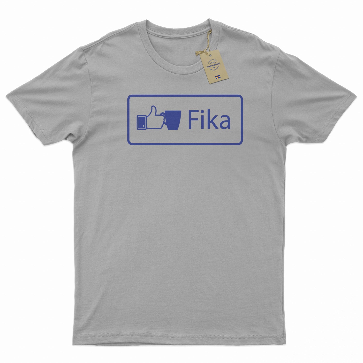Fika Like button | T-shirt - Sverigekompaniet