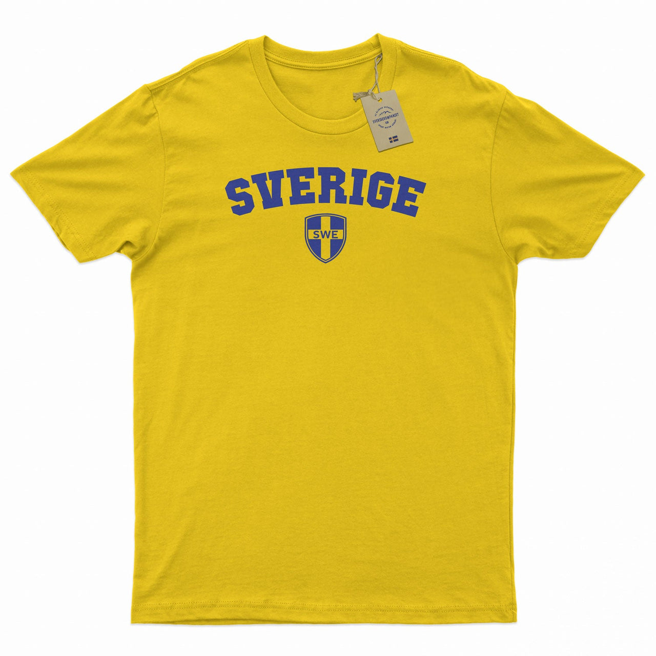 Sverige | T-shirt Gul
