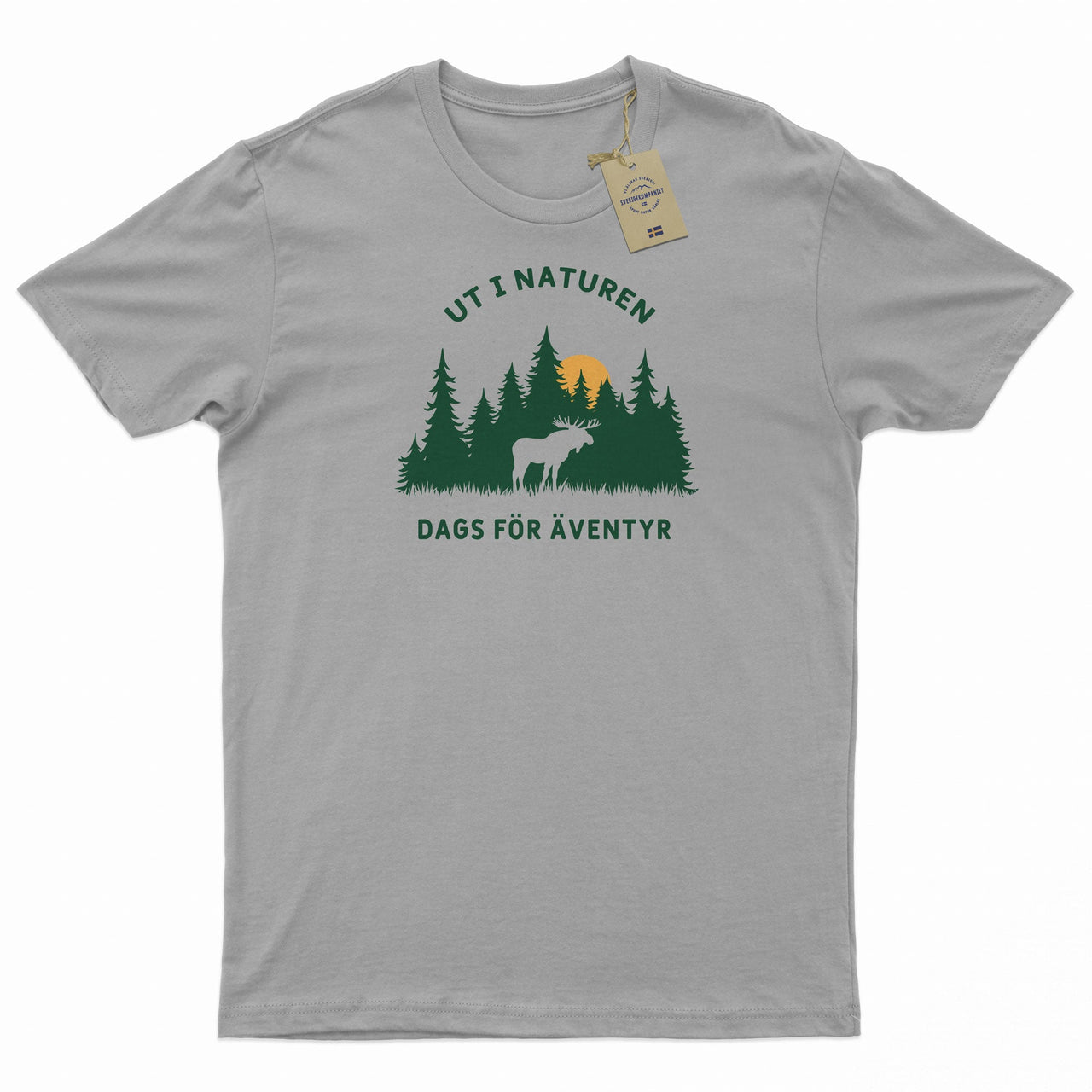 Ut i naturen - Dags för Äventyr - T-shirt - Sverigekompaniet
